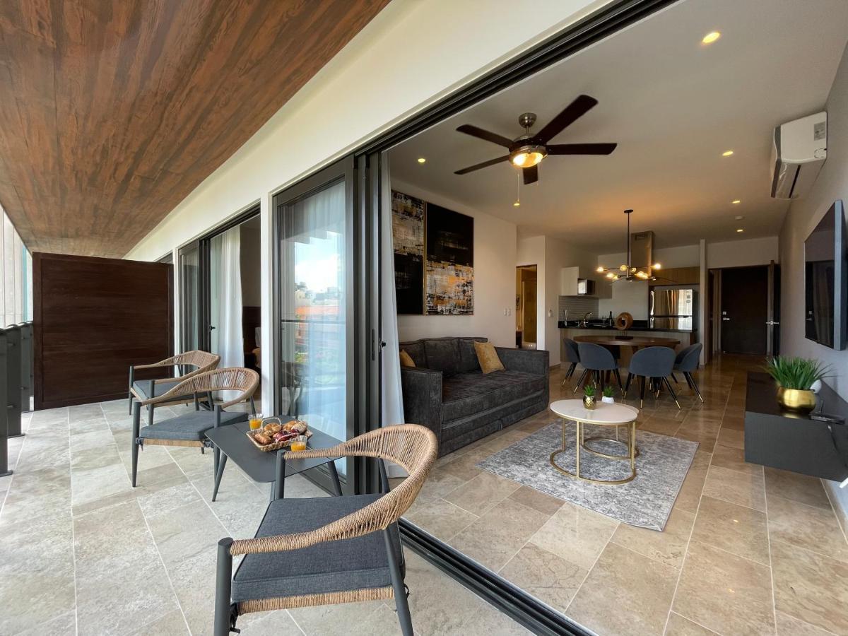 New & Equipped Apartment Steps From The Beach With Pool Jacuzzi By Yeah Playa del Carmen Eksteriør billede