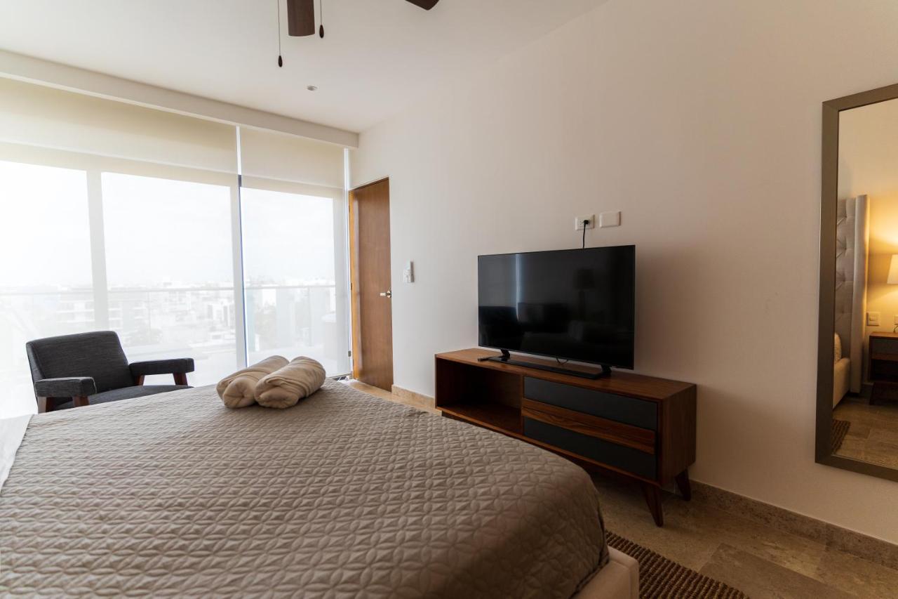 New & Equipped Apartment Steps From The Beach With Pool Jacuzzi By Yeah Playa del Carmen Eksteriør billede