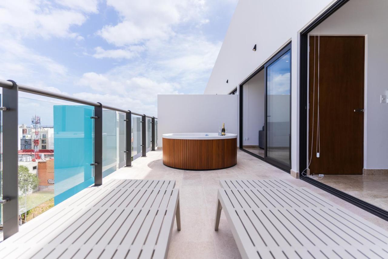 New & Equipped Apartment Steps From The Beach With Pool Jacuzzi By Yeah Playa del Carmen Eksteriør billede